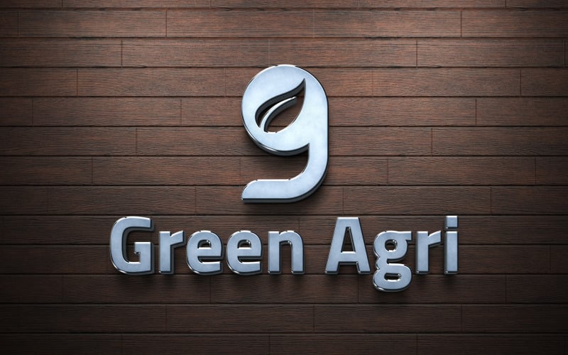 Безкоштовний шаблон дизайну логотипу Green Agri