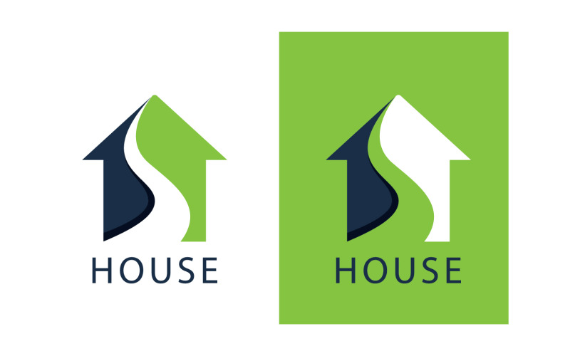 Affitto casa casa e vendita logo vector v4