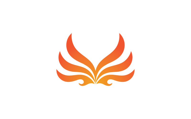 Feu Brûler flamme chaud logo vector element design v13