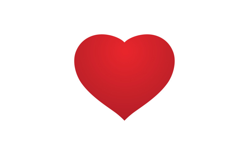 Amour coeur saint valentin logo icône vector design v22