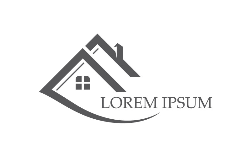 Hus hem egendom lägenhet sälja och hyra logotyp v26