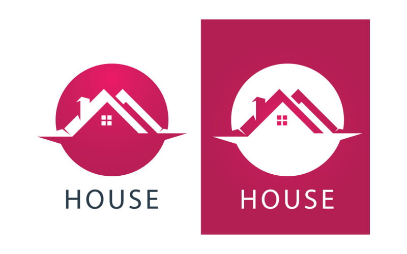 Maison maison propriété appartement vente et location logo v9