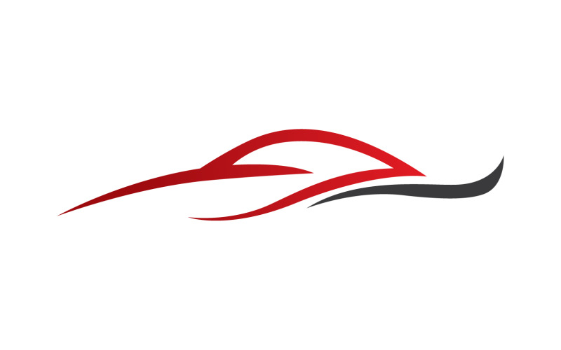 Voitures sport ligne automobile logo vector design v1