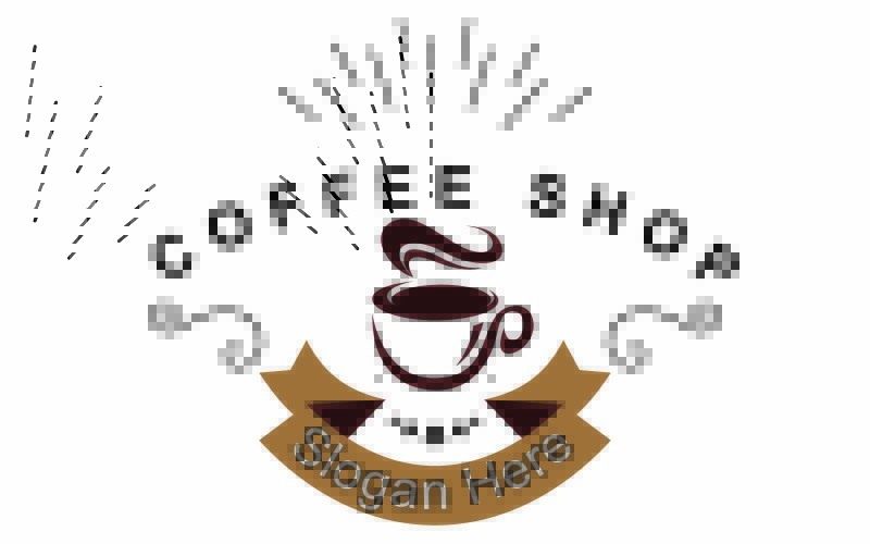 Modèles de logo de café