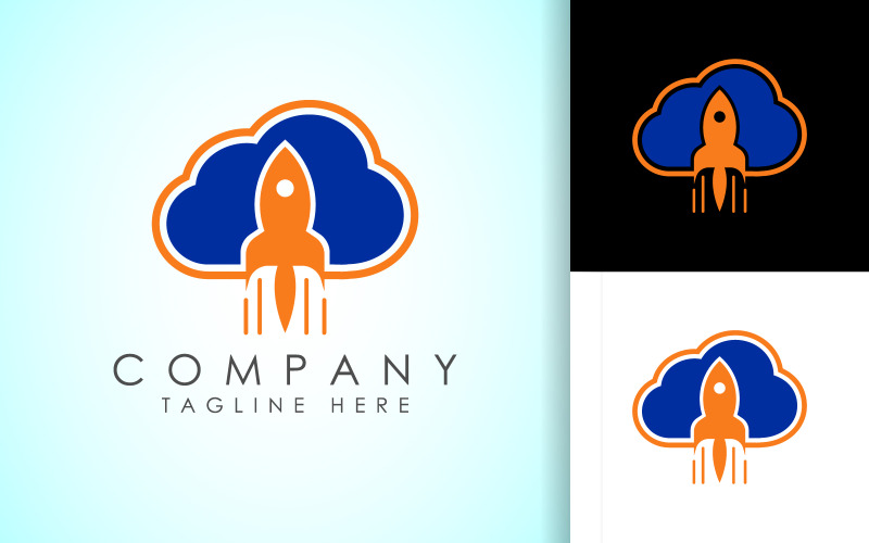 Cloud logo design vector template11 #328881 - TemplateMonster