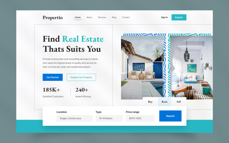 Real Estat Web Sitesi Kahramanı Bölüm 03