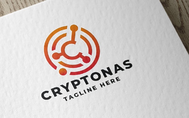 Vorlage für das Crypto Tech Letter C Pro-Logo
