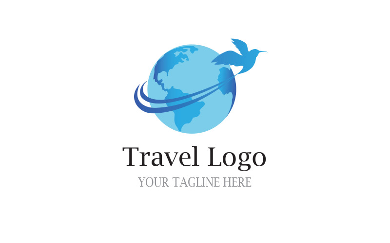 Logotipo de viagem para todas as empresas de turismo