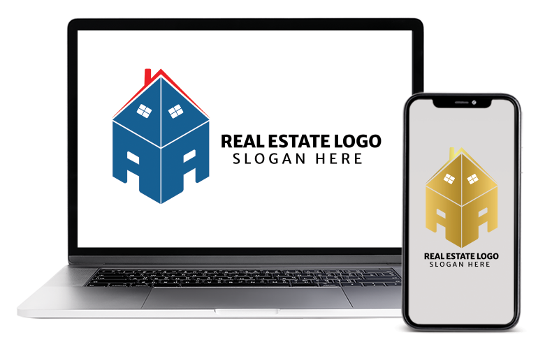 Home Onroerend Goed Logo Sjablonen