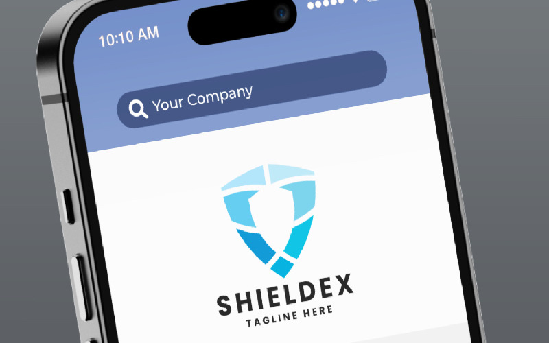 Шаблон логотипа Shieldex Pro
