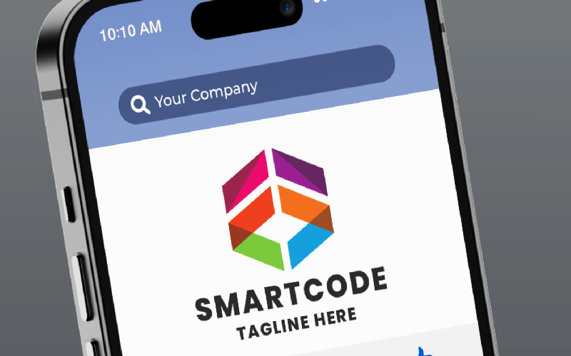 Шаблон логотипу Smart Code Pro