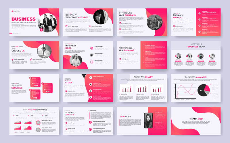 Vector  multipurpose business presentation and business presentation powerpoint template