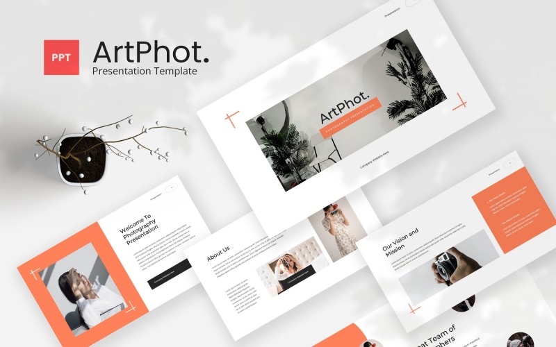 ArtPhot - modelo de PowerPoint de fotografia
