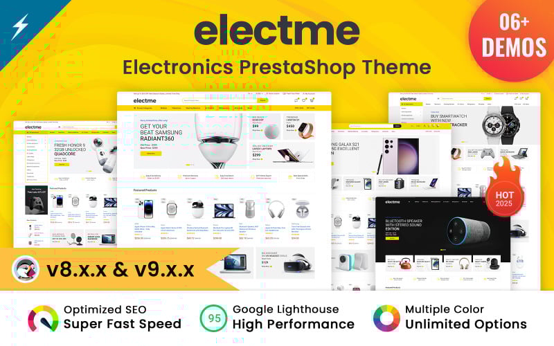 Electme - PrestaShop-Design für Elektronik