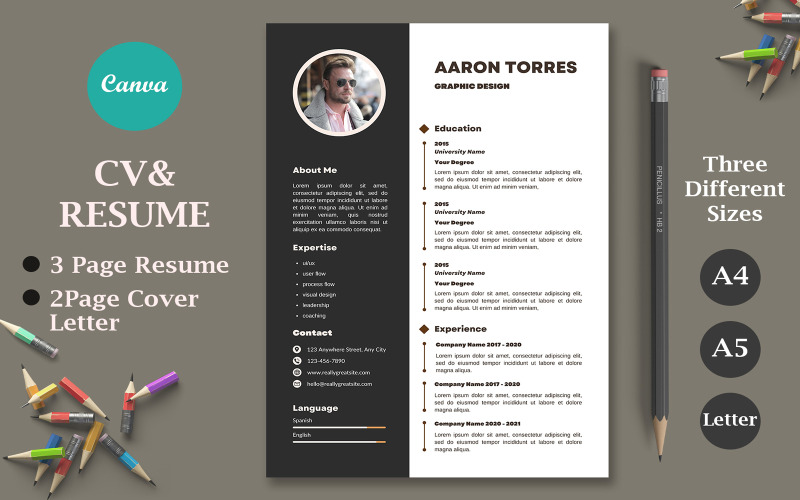 Minimal CV-Özgeçmiş Şablonu