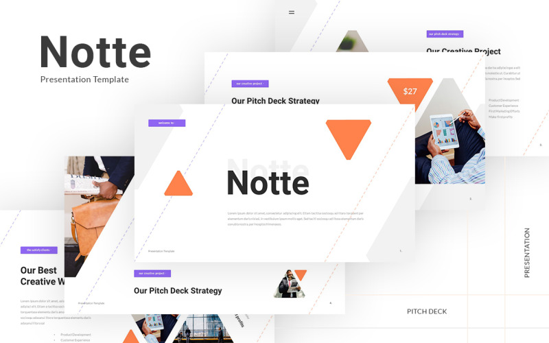 Notte - Keynote zum Pitch Deck
