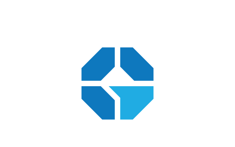Геометрический - Шаблон логотипа буквы G
