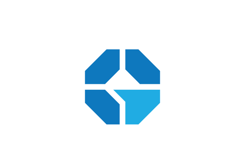 Géométrique - Modèle de logo lettre G