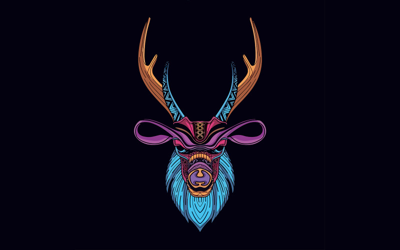 Shad Marshall Art Mandala färgillustration
