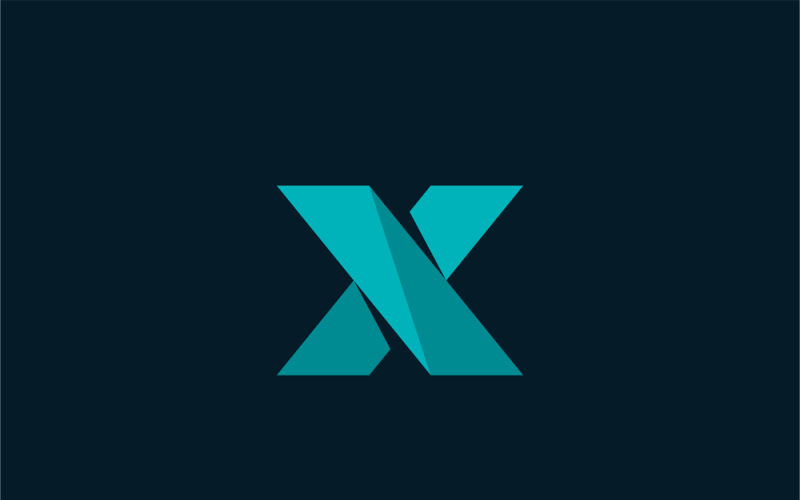 Xtreme - Harf X Logo Şablonu