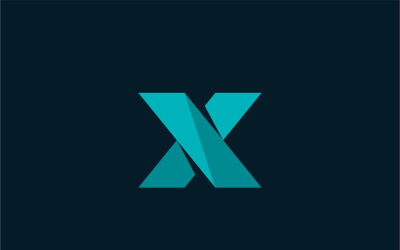 Xtreme - šablona s logem písmene X
