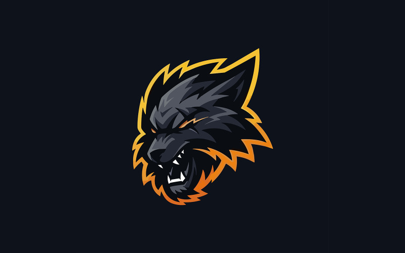 Irvine Elvin Art Logo ilustracja wektor