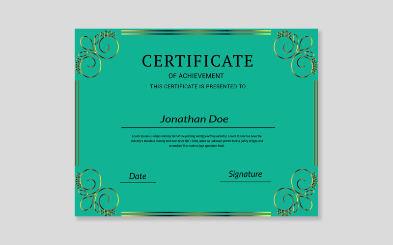 专业证书模板大专文凭证书模板第08册