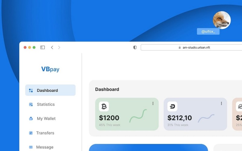 VB Pay Banking mobil téma