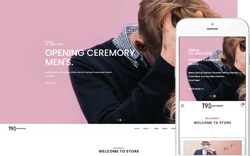 T90 Fashion - Tema WooCommerce tema reattivo alla moda