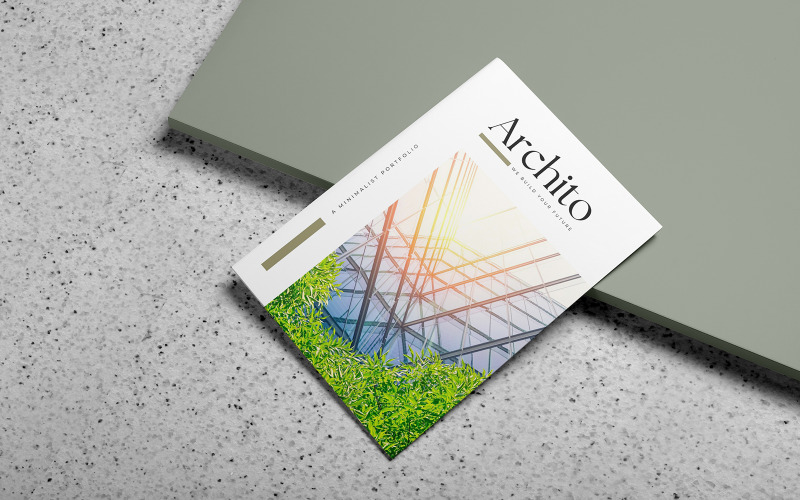 Architekturportfolio, Canva & Indesign