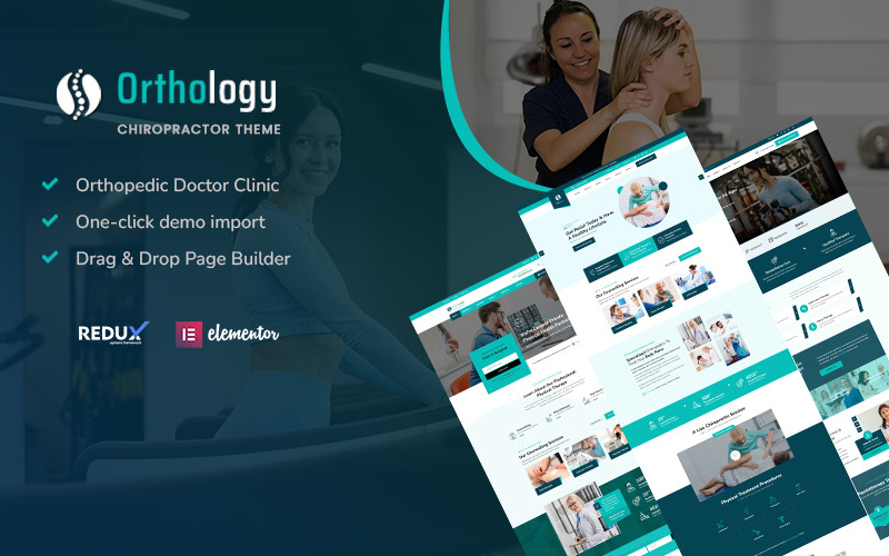 Ortologia - Tema WordPress para Quiroprático e Clínica de Fisioterapia