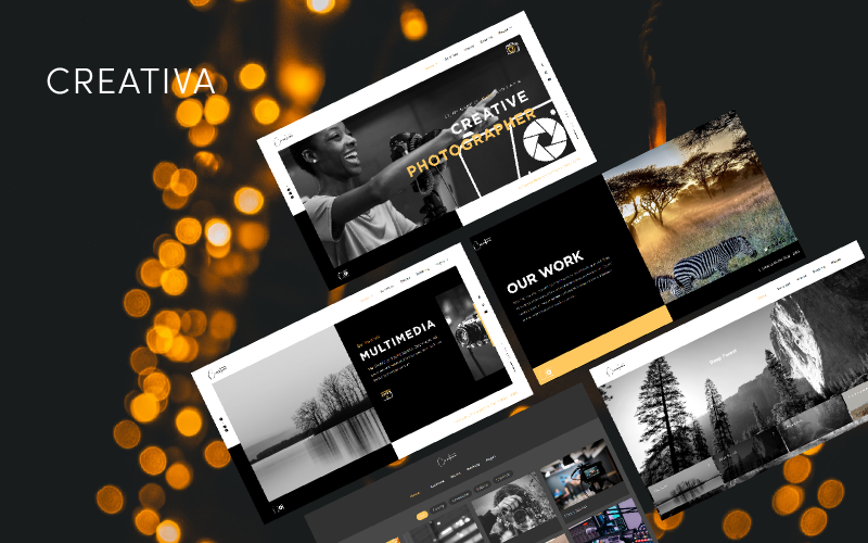 Tema WordPress de Fotografia Creativa