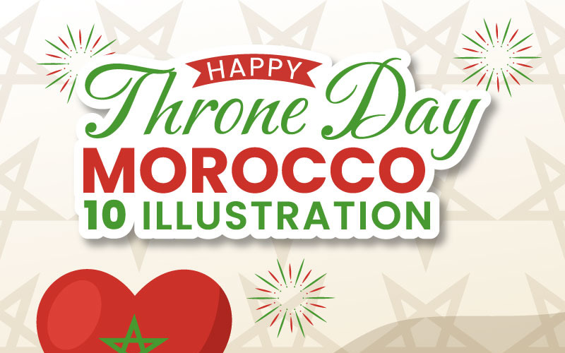 10 Иллюстрация Дня трона в Марокко