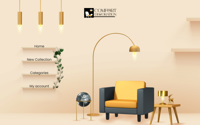 Comfort Decoration - online Ecommerce Interior HTML5 template