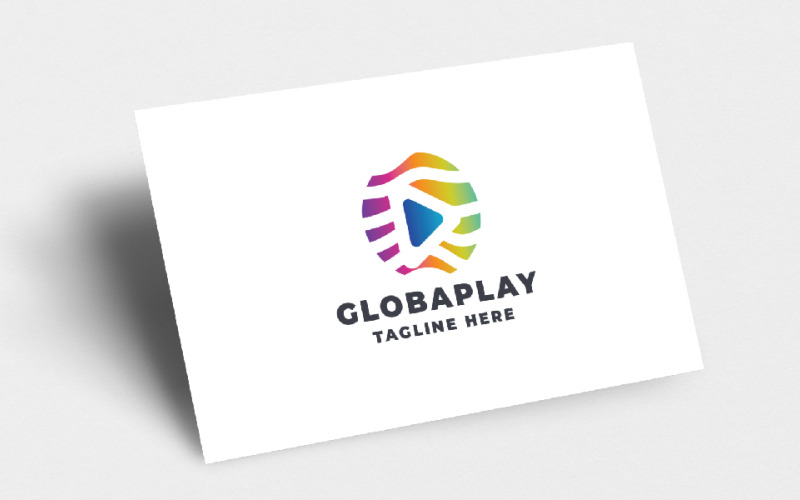 Modèle de logo Global Play Pro