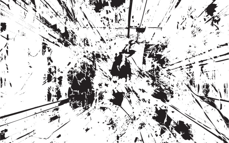 Gebroken oppervlak grunge effect vector