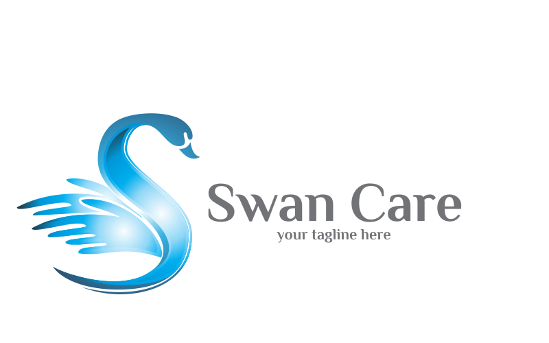 Swan Care – Шаблон логотипу