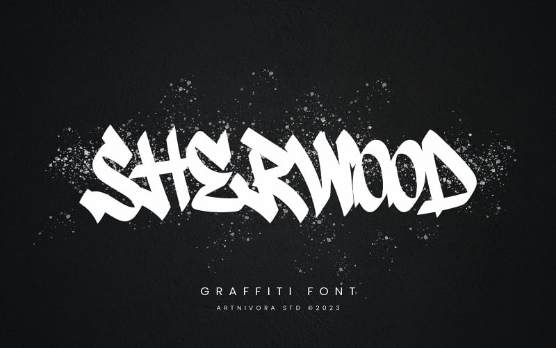 Sherwood Modern Graffiti Yazı Tipi Templatemonster