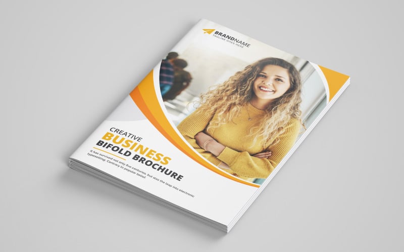 Business Bifold prospektussablon V12