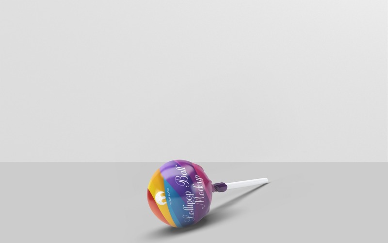 Mockup di caramelle a forma di lecca-lecca 5