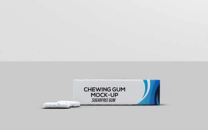 Pacchetto di Bubble Gum Mockup