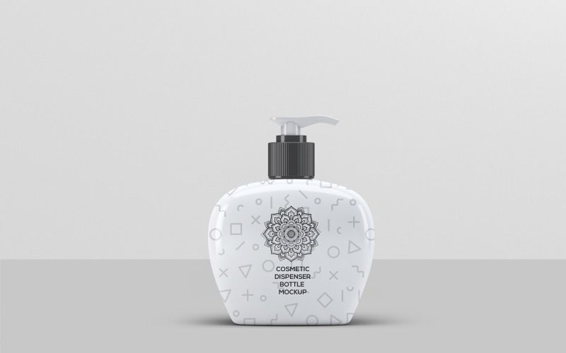 Mockup di flacone per dispenser di cosmetici 2