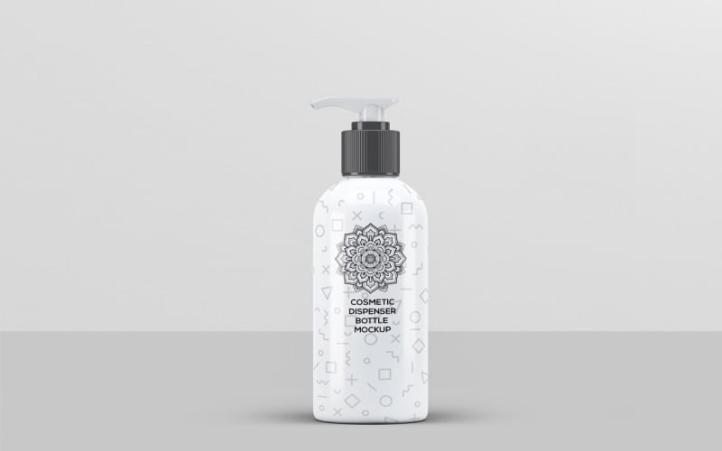 Kosmetisk flaskdispensermockup 2