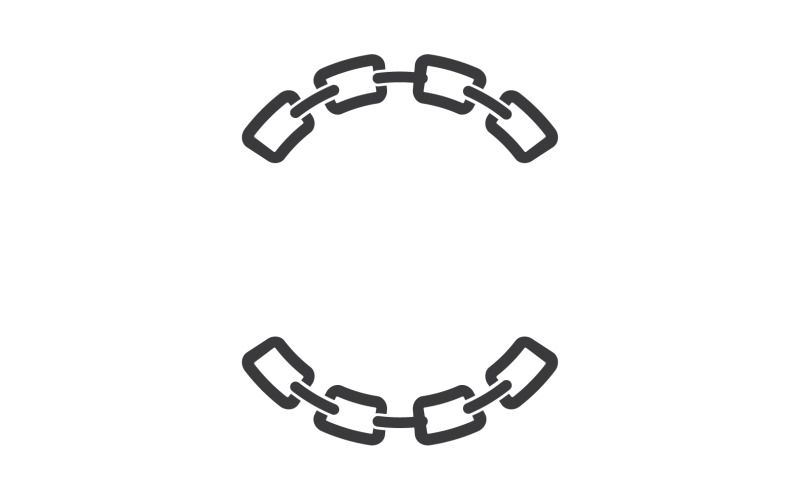 Chain vector design template element v16