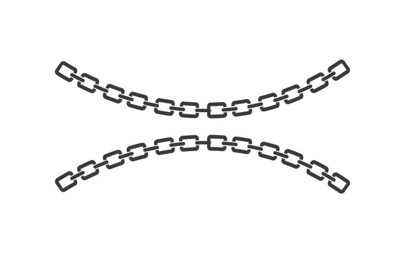 Chain vector design template element v9