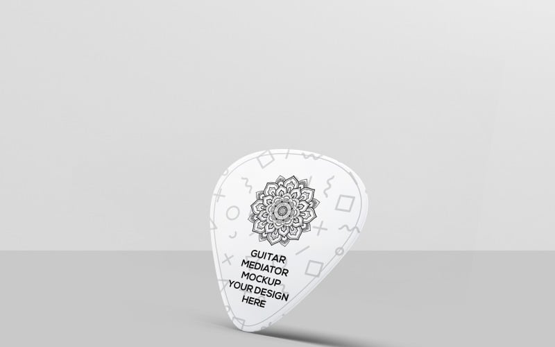 Guitar Mediator Maketi - Guitar Pick 2