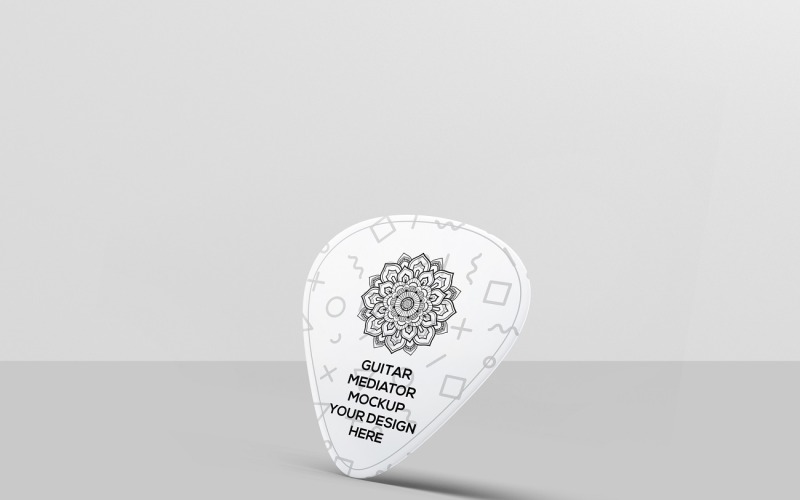 Guitar Mediator Mockup - Plettro per chitarra 2