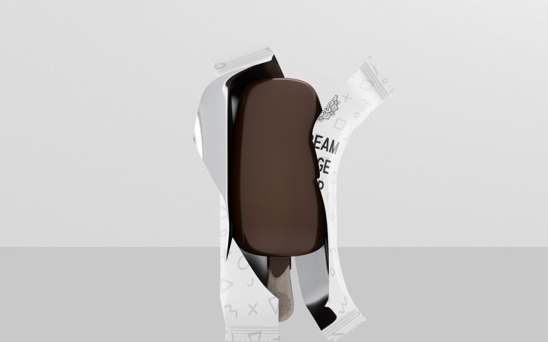 Ice Cream Packaging Mockup 5