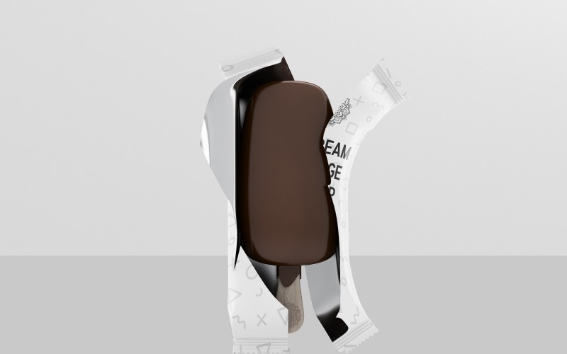Maqueta de Empaque de Helado 5