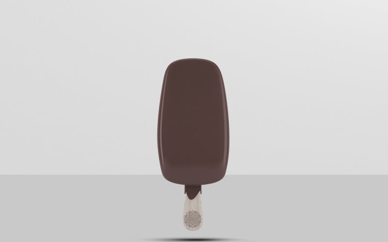 Maquette d'emballage de crème glacée 6